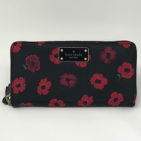 kate spade Handbags - Kate Spade Neda Wilson Road Mini Poppy Wallet